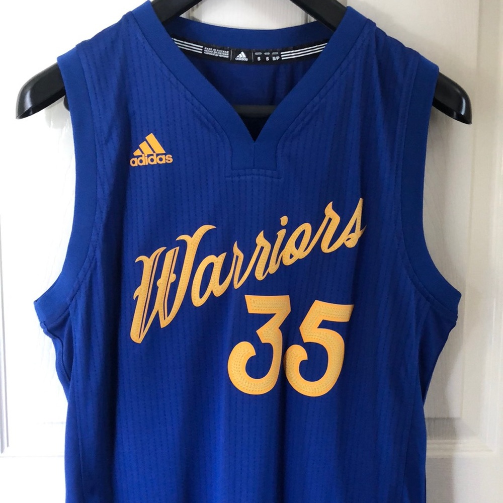 Warriors Jersey / Durant / adidas. Official NBA